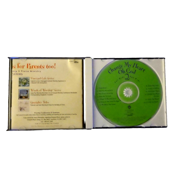 Vintage Change My Heart Oh God, Vol. 2 Vineyard Music (CD, 1999) - Picture 3 of 3